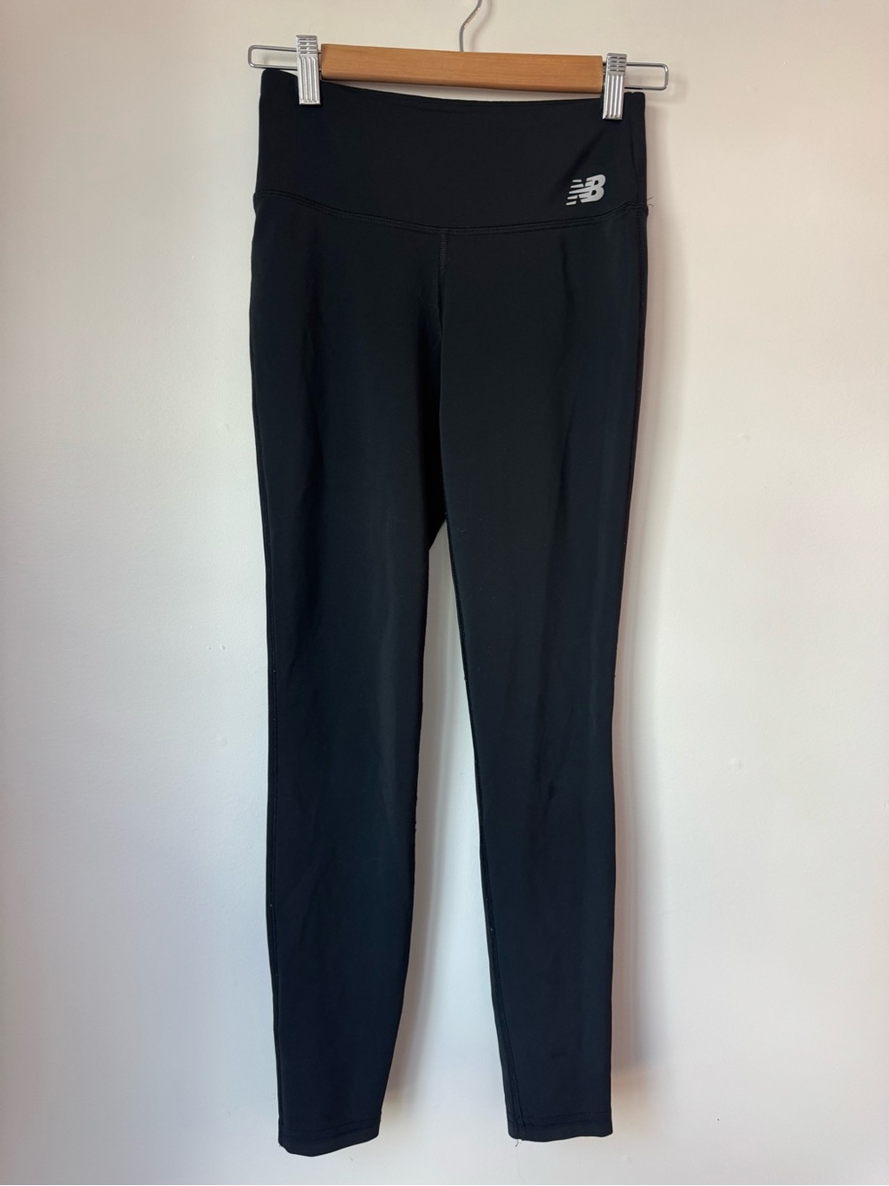 New Balance High Rise Athletic Workout Leggings Black Women’s Small S